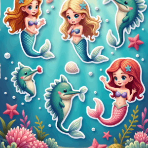 Kids Stickers - Sheet v61